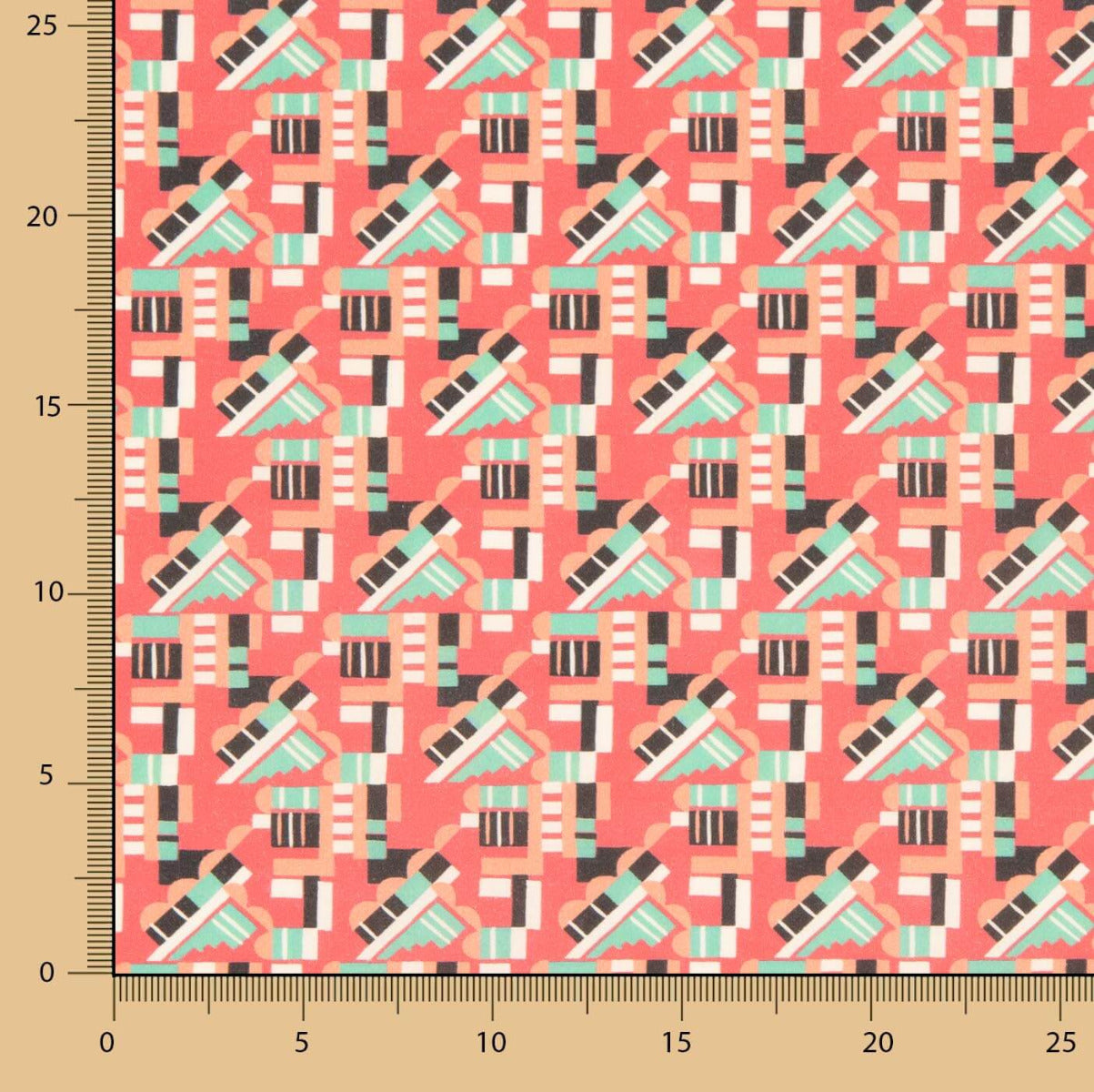 Popeline de coton imprimé Supima 05 - Ribes y Casals