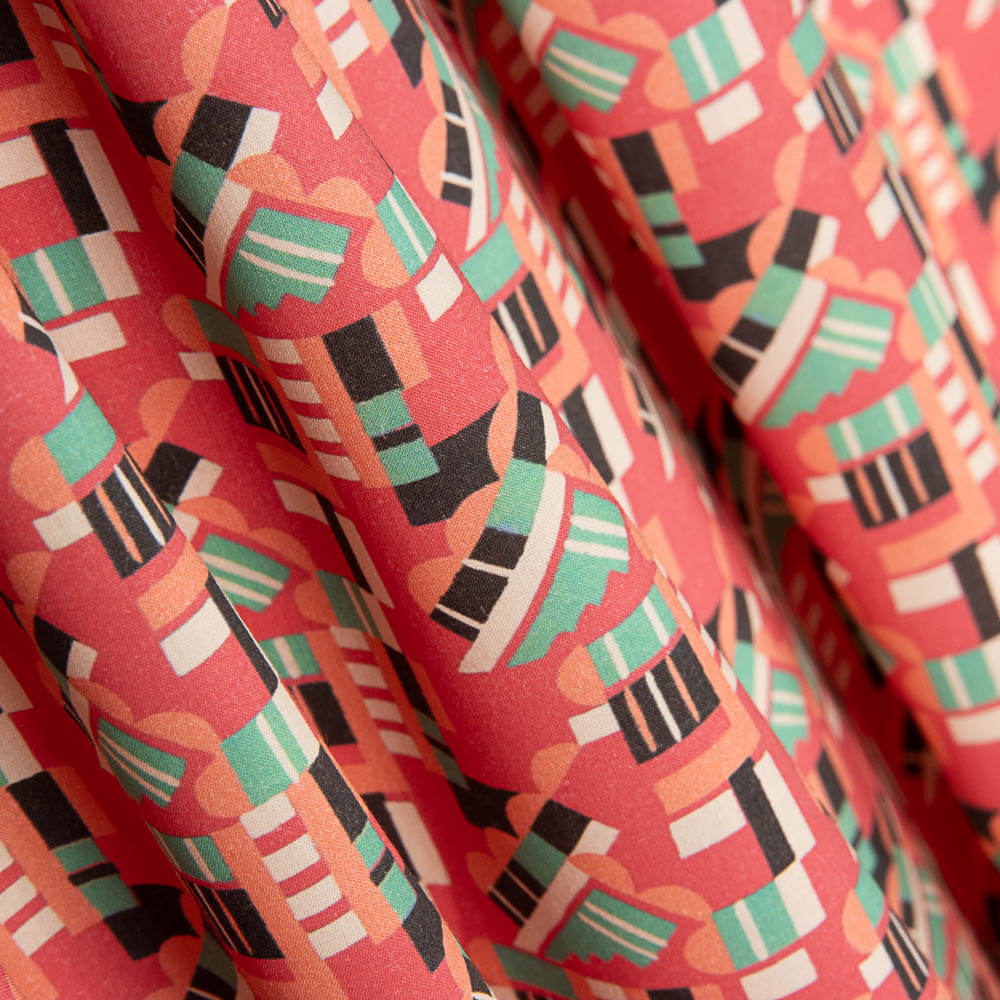 Popeline de coton imprimé Supima 05 - Ribes y Casals