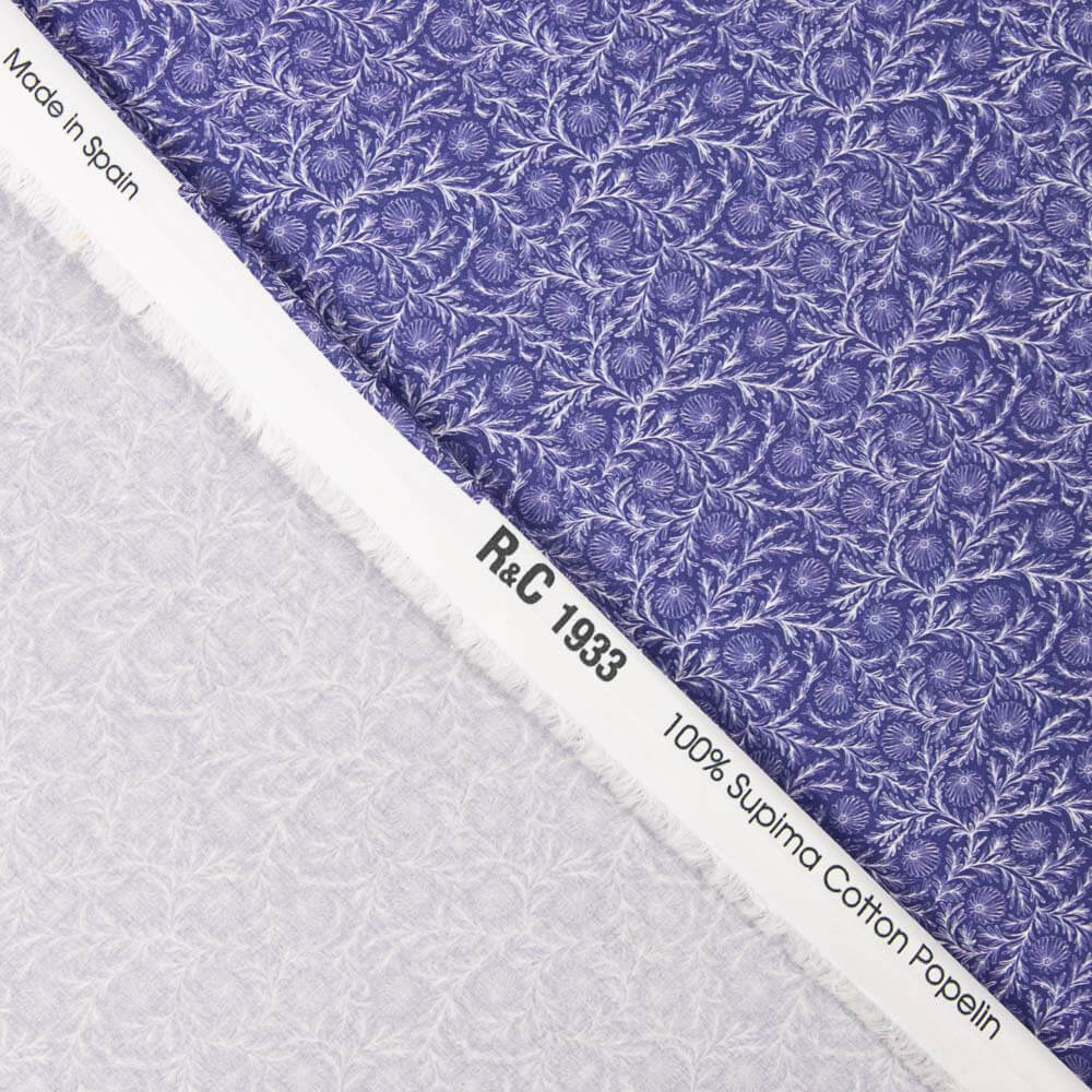 Popeline de coton imprimé Supima 06 - Ribes y Casals