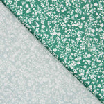 Coton Antibactérien Fleurs Vert - Ribes y Casals