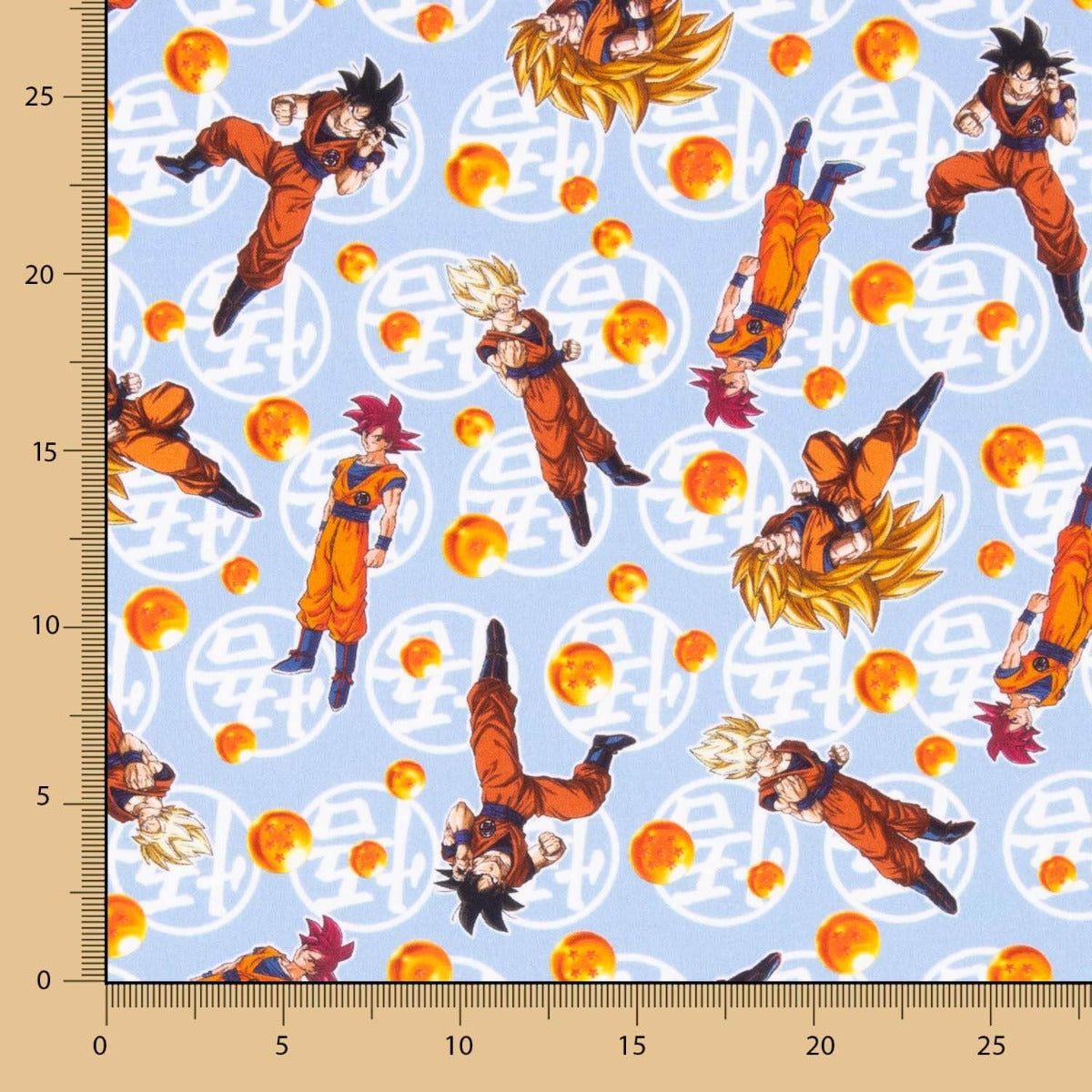 Coton Dragon Ball Bleu - Ribes y Casals