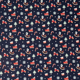 Coton Noël Balançoire Marine - Ribes y Casals