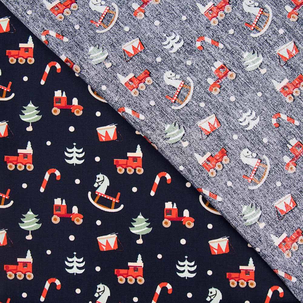 Coton Noël Balançoire Marine - Ribes y Casals