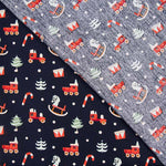 Coton Noël Balançoire Marine - Ribes y Casals