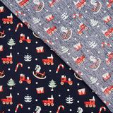 Coton Noël Balançoire Marine - Ribes y Casals