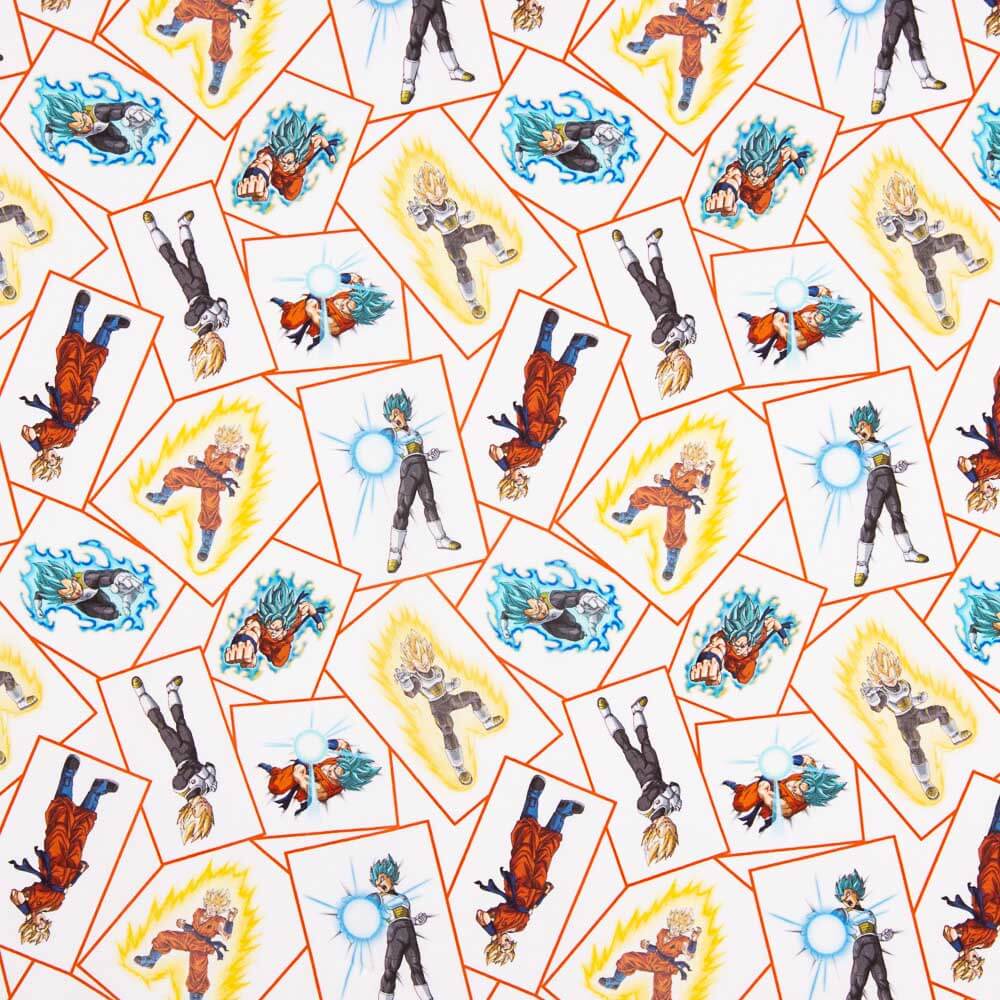 Coton Dragon Ball Blanc - Ribes y Casals