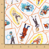 Coton Dragon Ball Blanc - Ribes y Casals