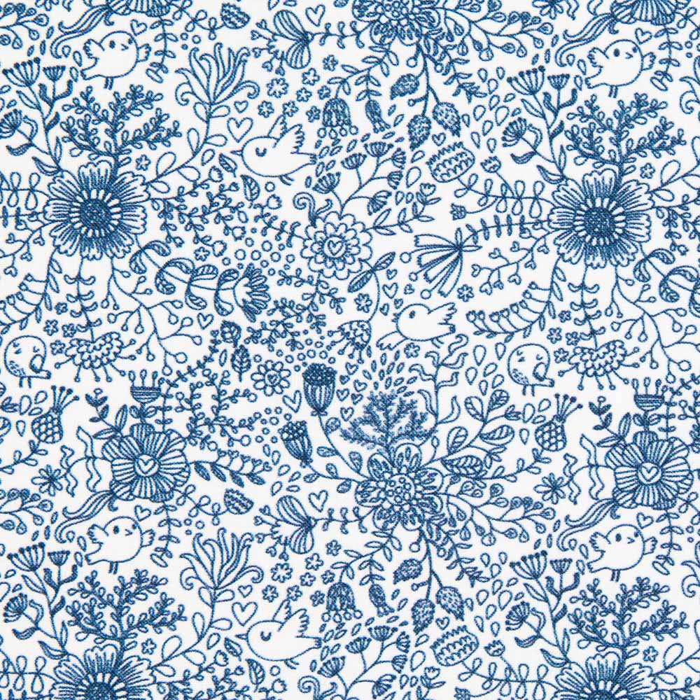 Coton Forêt Magique Marine - Ribes y Casals