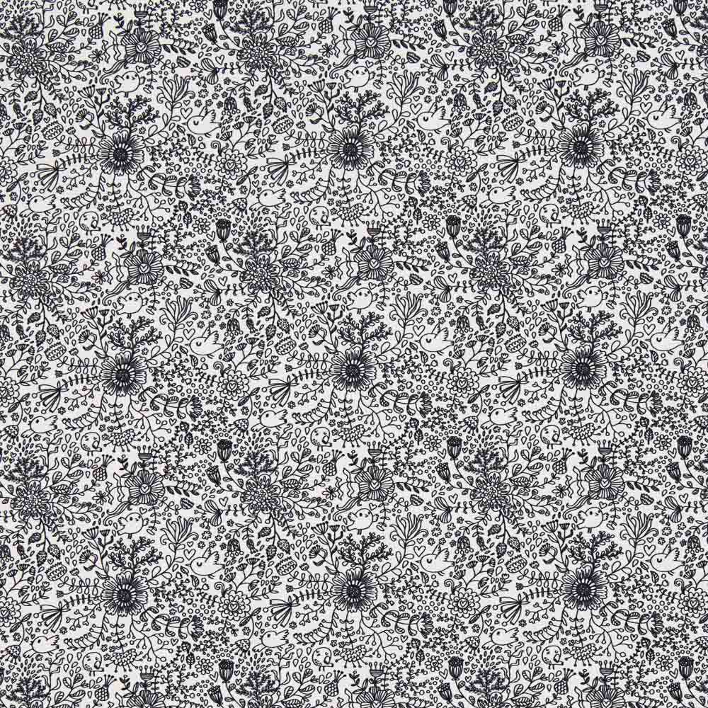 Coton Forêt Magique Noir - Ribes y Casals