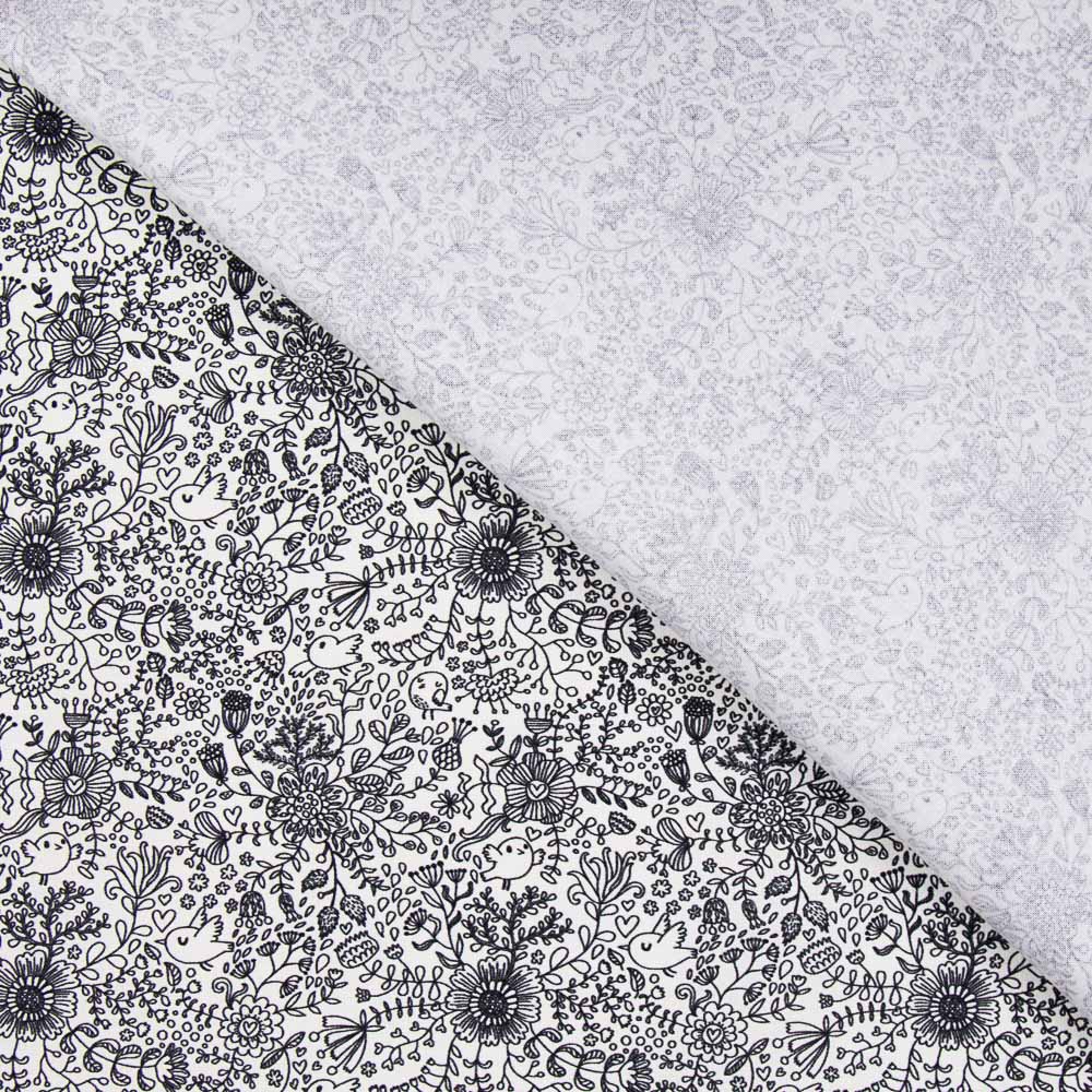 Coton Forêt Magique Noir - Ribes y Casals