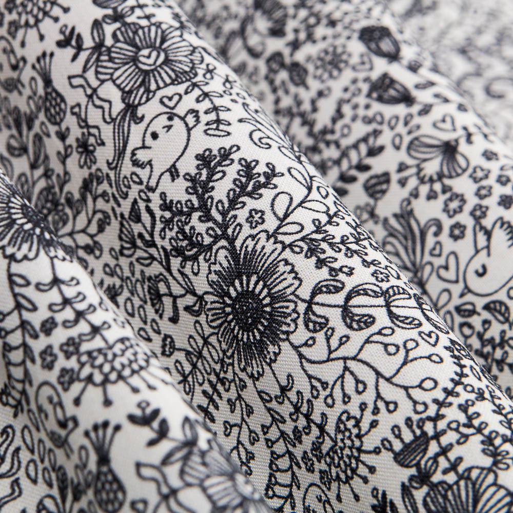 Coton Forêt Magique Noir - Ribes y Casals