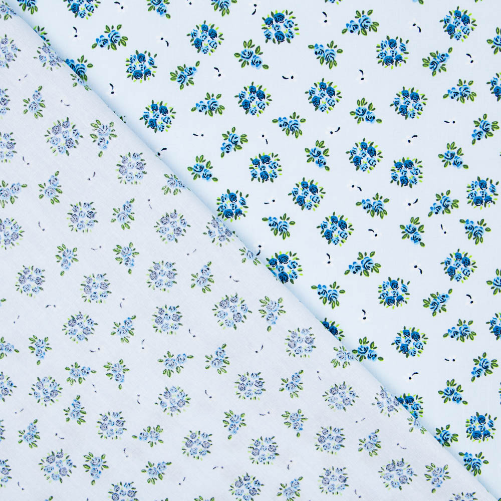 Coton Bouquet  Bleu Clair - Ribes y Casals