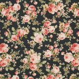 Coton Fleurs Vert Bouteille - Ribes y Casals