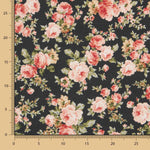 Coton Fleurs Vert Bouteille - Ribes y Casals