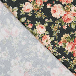 Coton Fleurs Vert Bouteille - Ribes y Casals