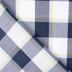 Coton Madras Carreaux Bleu - Ribes y Casals