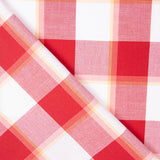 Coton Madras Carreaux Rouge - Ribes y Casals