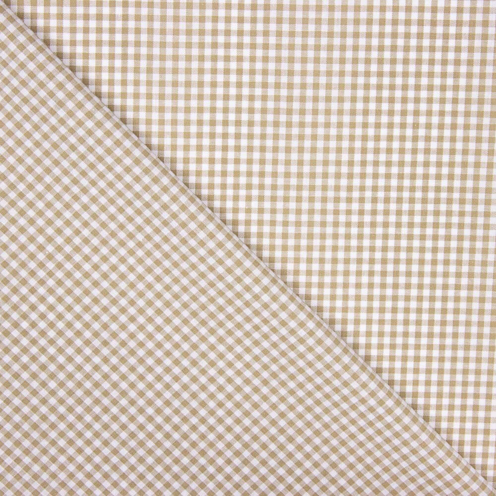 Coton à Carreaux Jaune - Ribes y Casals