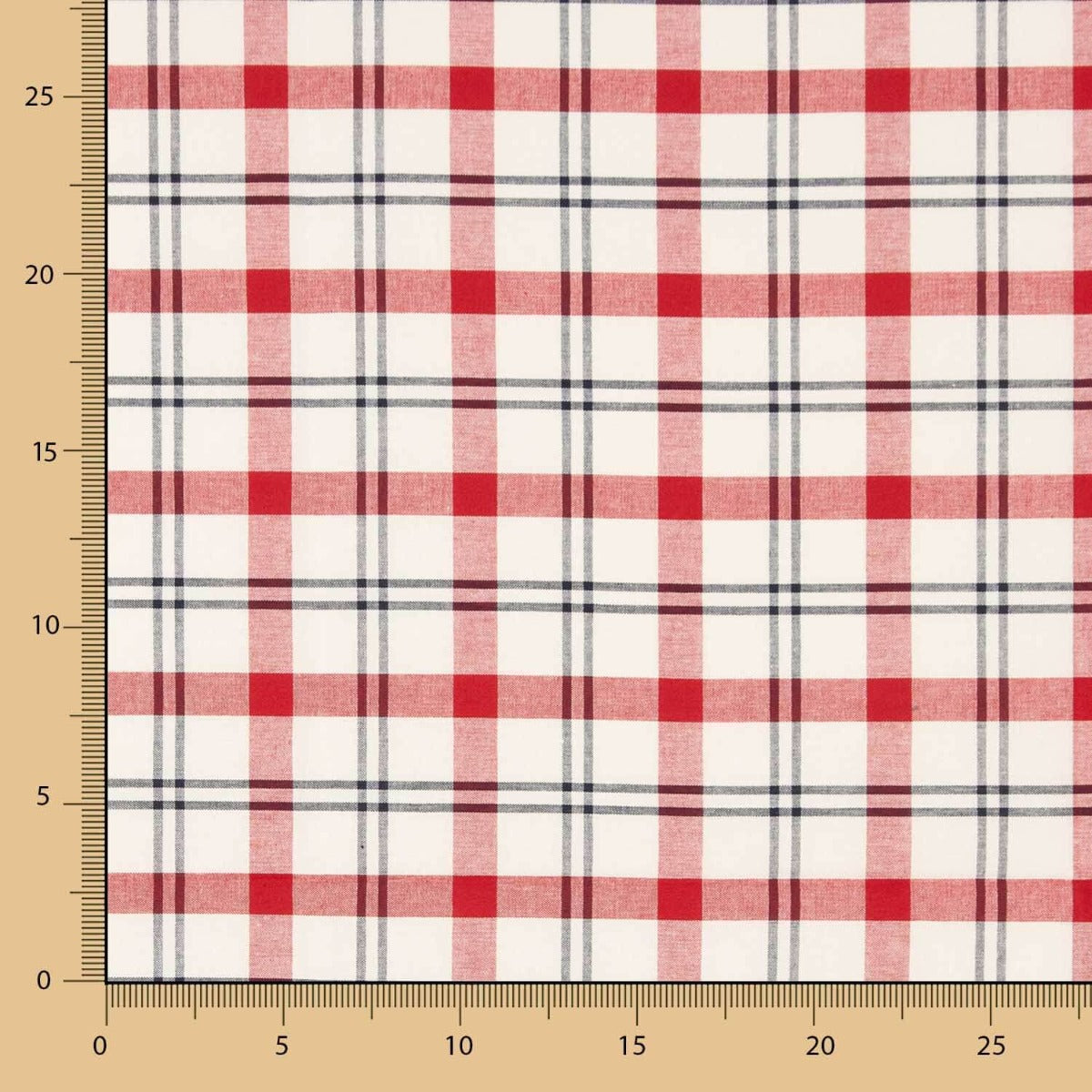 Coton Rustique Bicolore Rouge - Ribes y Casals