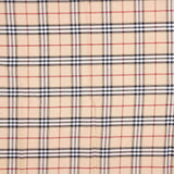 Coton Seersucker Maxi Carreaux Beige - Ribes y Casals