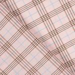 Voile de Coton Carreaux Mini Rose - Ribes y Casals