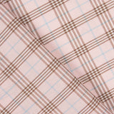 Voile de Coton Carreaux Mini Rose - Ribes y Casals