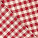 Coton Rustique Carreaux Rouge - Ribes y Casals