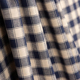 Coton Rustique Carreaux Bleu - Ribes y Casals