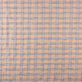 Coton Seersucker  Maxi Carreaux Beige - Ribes y Casals