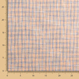 Coton Seersucker Beige Mini Carreaux - Ribes y Casals