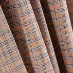 Coton Seersucker Beige Mini Carreaux - Ribes y Casals