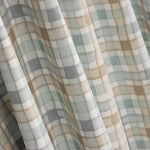 Tissu de flanelle de coton à carreaux bleus - Ribes y Casals