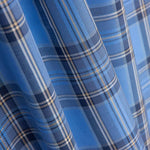 Algodón Cuadros Azul Medio - Ribes y Casals