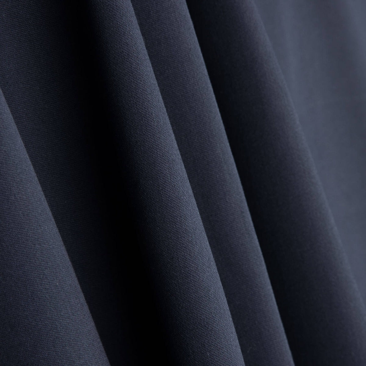 Twill de coton élastique bleu marine - Ribes y Casals