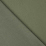 Sergé de coton élastique vert kaki - Ribes y Casals