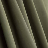 Sergé de coton élastique vert kaki - Ribes y Casals