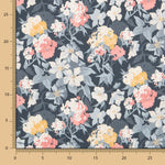 Coton Essex Bouquet Tana Lawn Liberty Jaune - Ribes y Casals