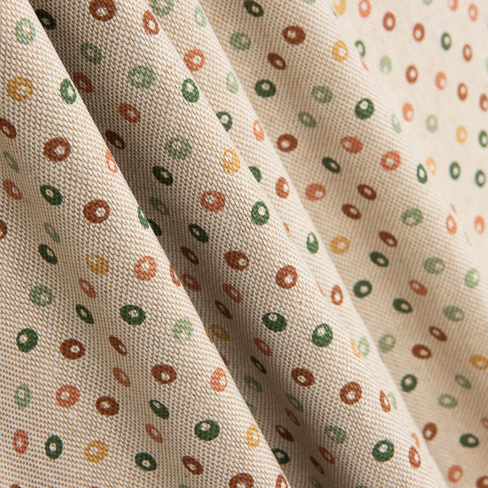 Coton Imprimé Cercles Multicolore - Ribes y Casals