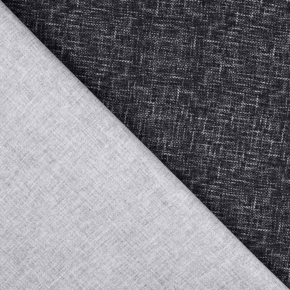 Coton Imprimé Gris Denim Foncé - Ribes y Casals