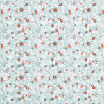 Coton Imprimé Jardin Vert d&#39;eau - Ribes y Casals