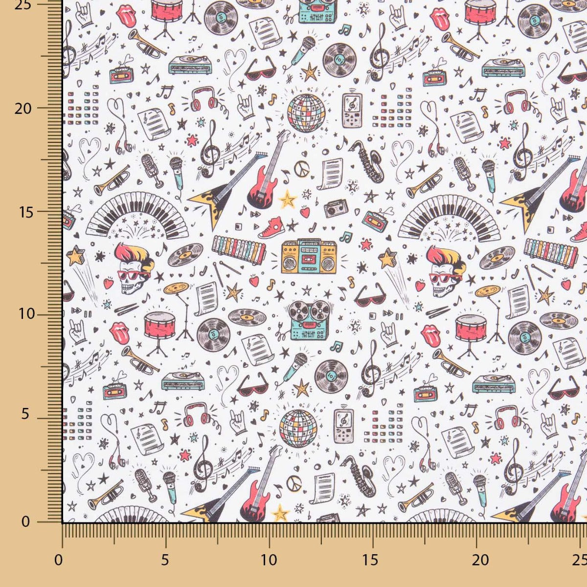 Coton Imprimé Shinny Disco Balls - Ribes y Casals