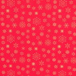 Coton Étoiles Doré Rouge - Ribes y Casals