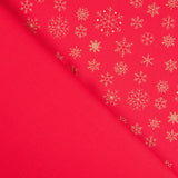 Coton Étoiles Doré Rouge - Ribes y Casals