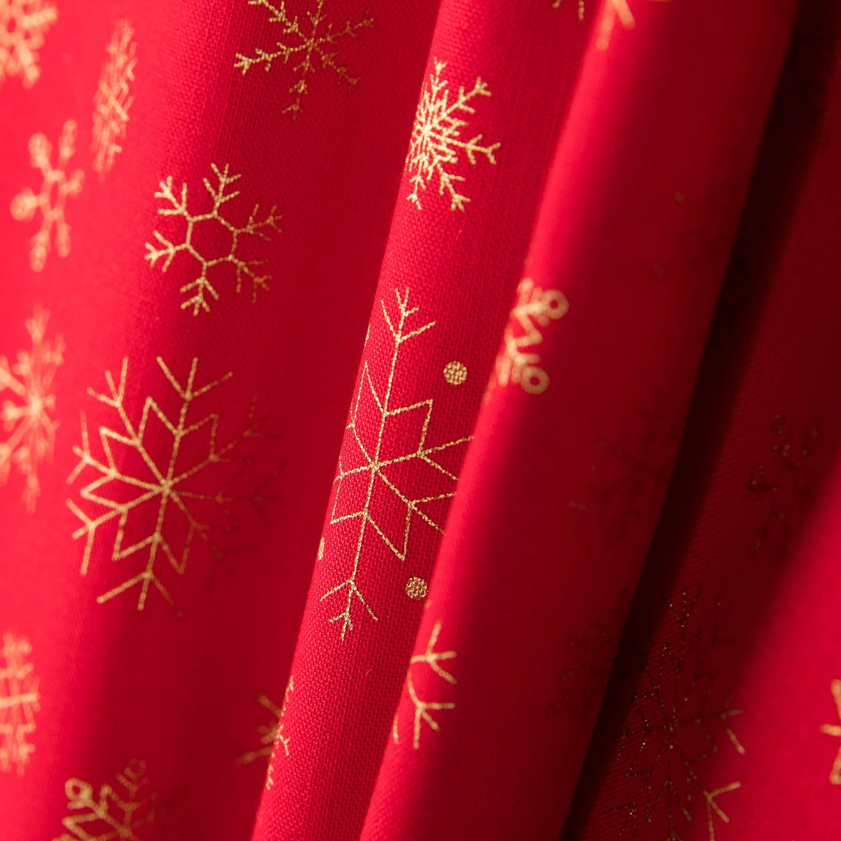 Coton Étoiles Doré Rouge - Ribes y Casals