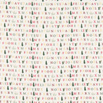 Algodón Feliz Navidad Crudo - Ribes y Casals