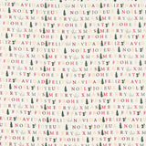 Rerraille Algodón Feliz Navidad Crudo 90x140cm - Ribes y Casals