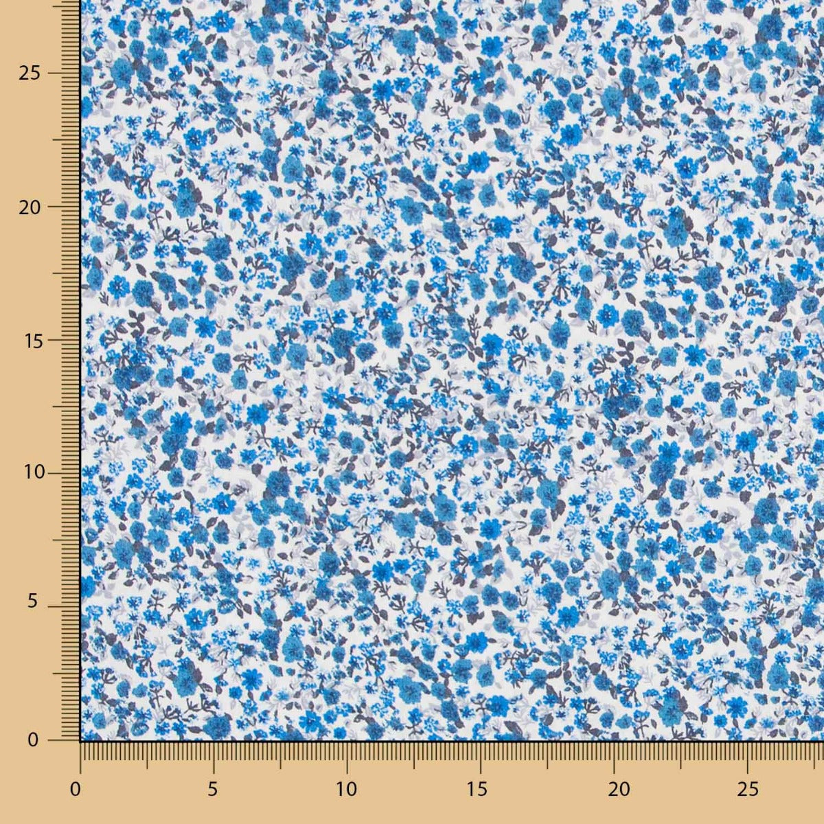 Coton Fleurs Bleu - Ribes y Casals