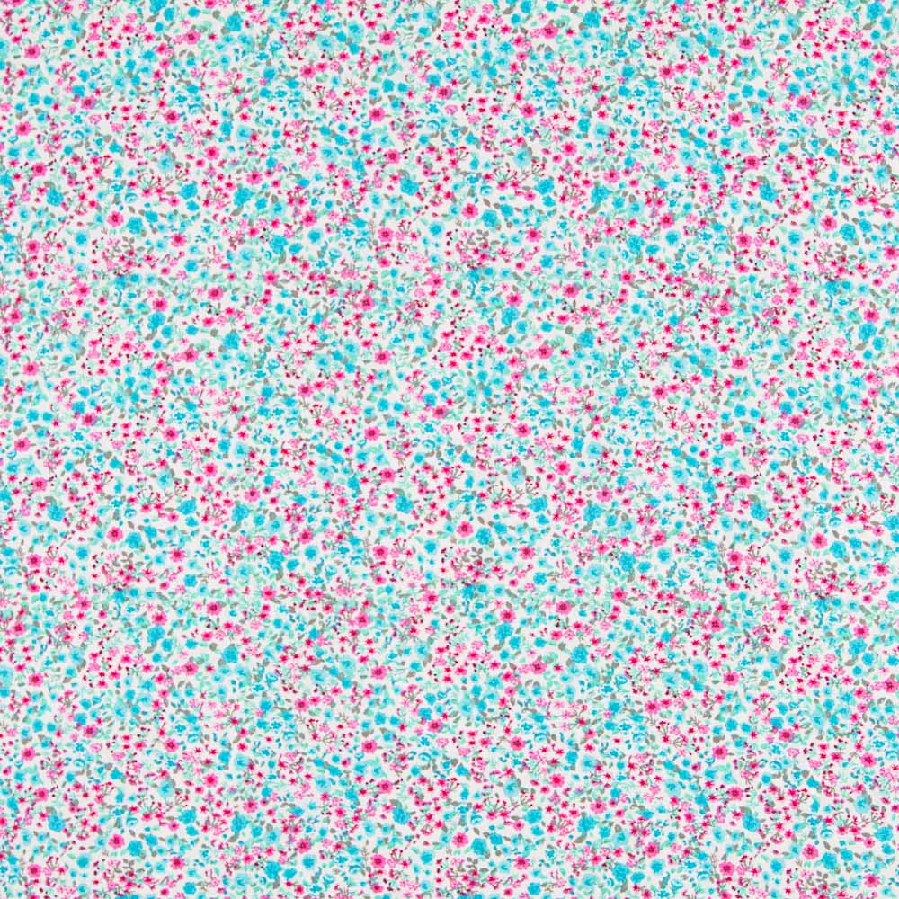 Coton Fleurs Fuchsia - Ribes y Casals