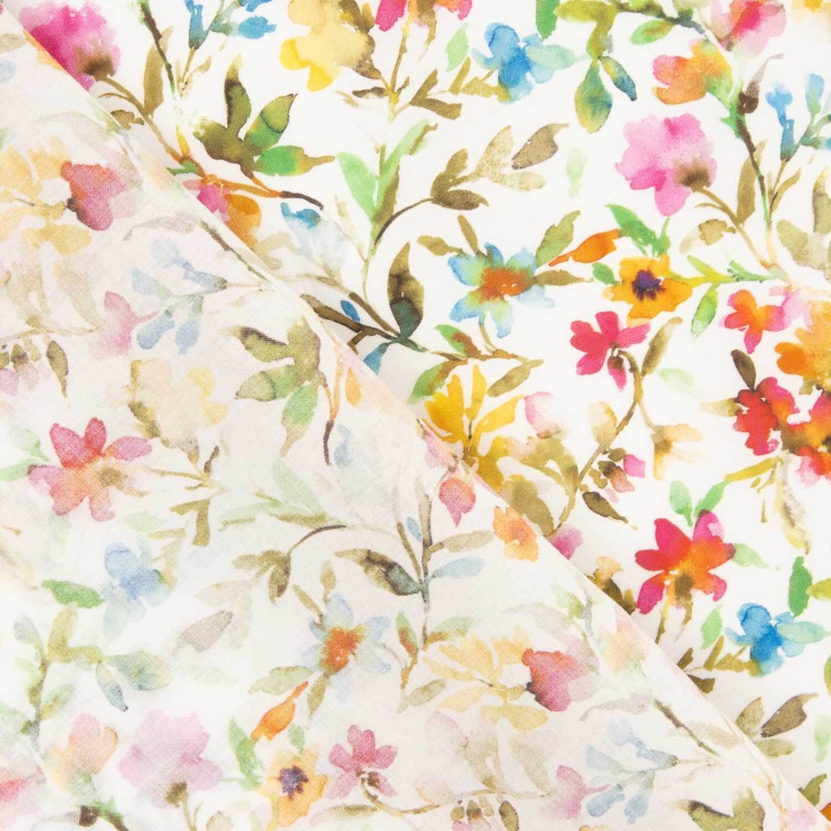 Voile de coton imprimé Bloom Harmony - Ribes y Casals