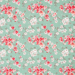 Coton Floral Vert Menthe - Ribes y Casals